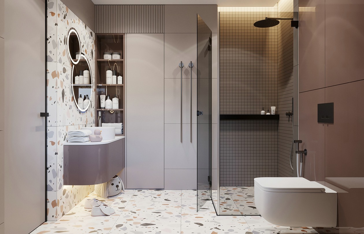 高级色系住宅设计 既时尚又有设计感！-20