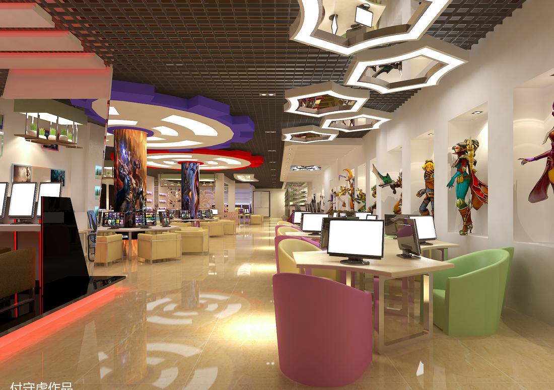 
网咖 395平方米 -1