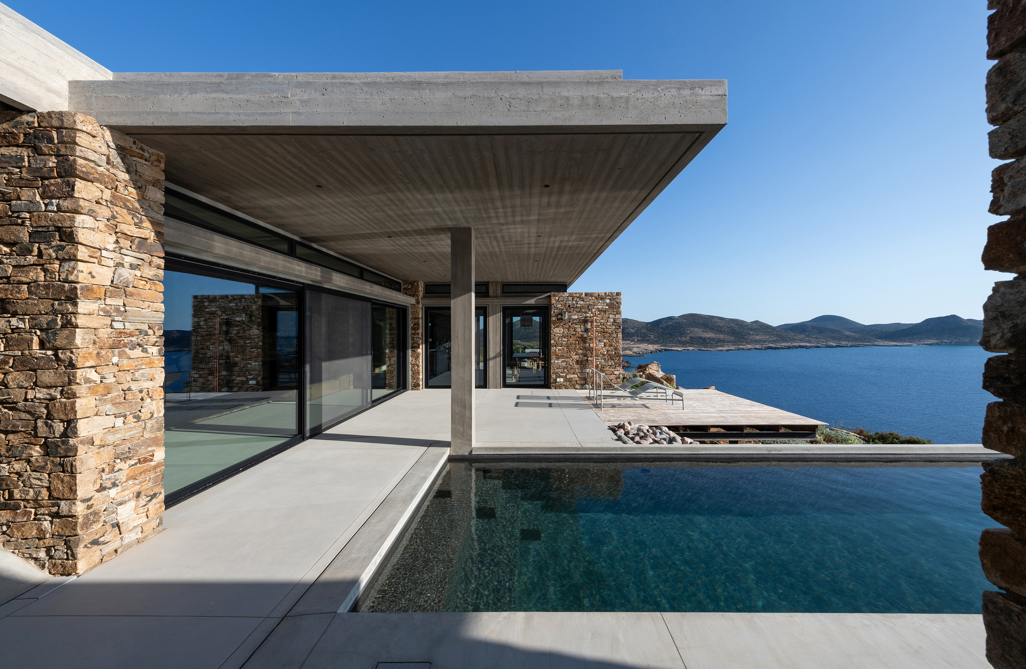 向阳夏日别墅丨希腊-27