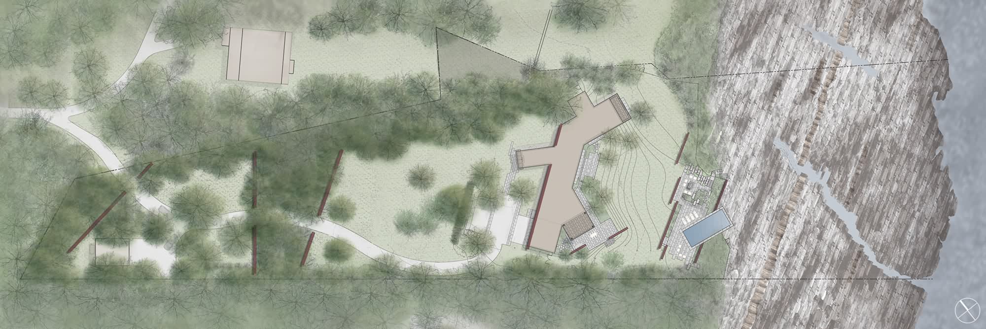 悬崖边的度假别墅丨不详-18