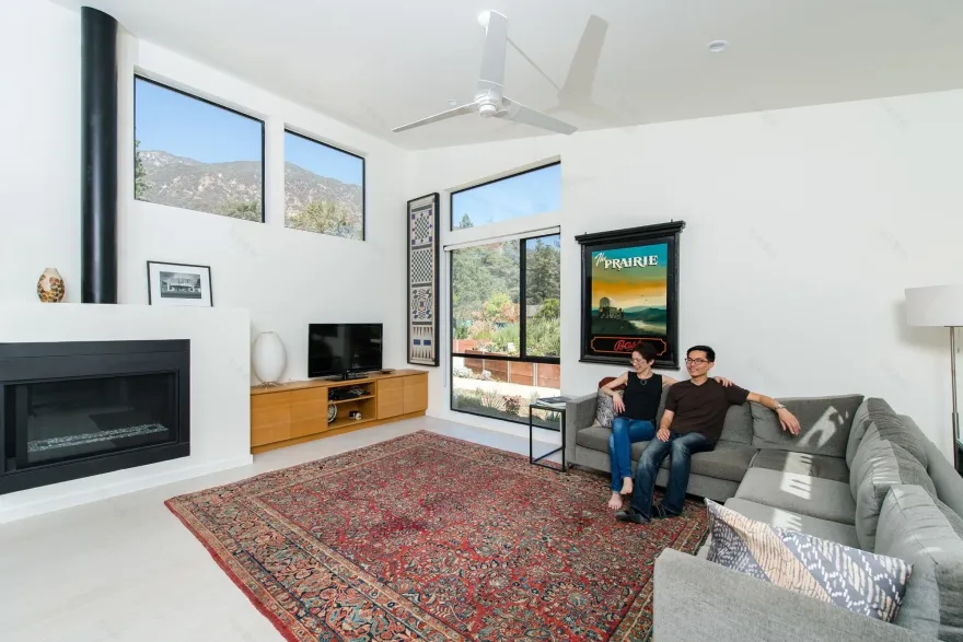 加州山景现代牧场住宅-28