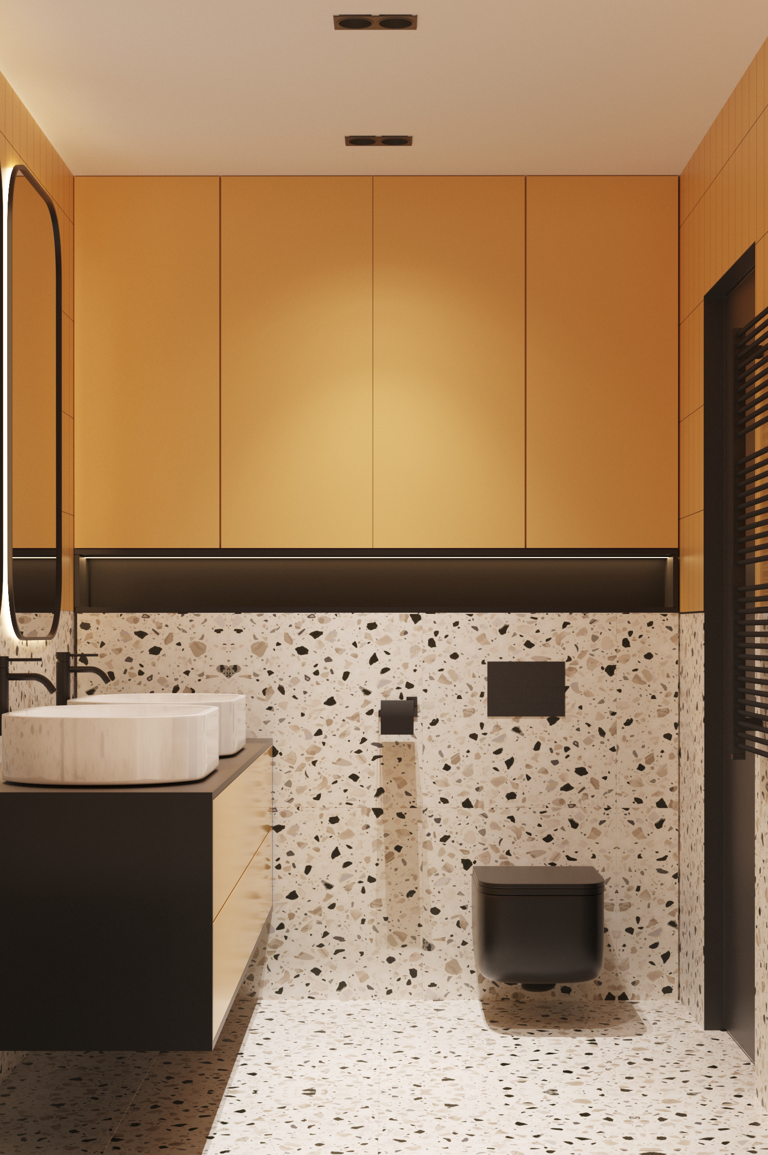 160平复式户型 色彩丰富！-20