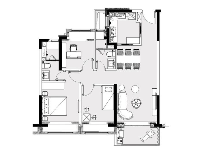 品质城市度假屋丨中国上海丨上海一桅建筑设计咨询有限公司-32
