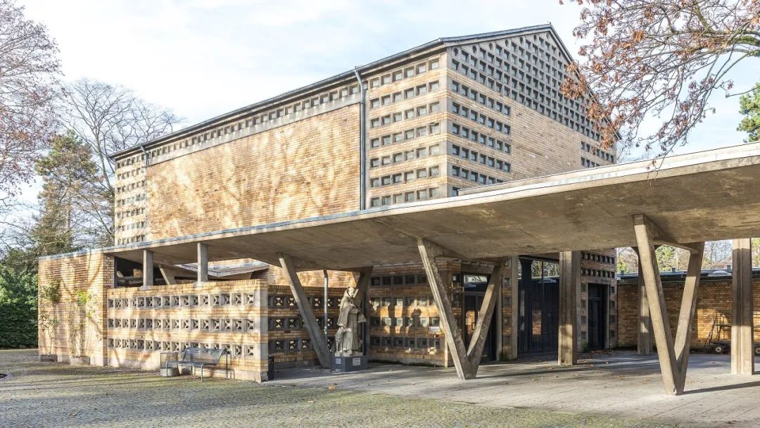 Fritz Schaller 的现代主义宗教建筑 | St. Paulus Neuss 教堂与 Trauerhalle Melaten-Friedhof 殡仪馆-35