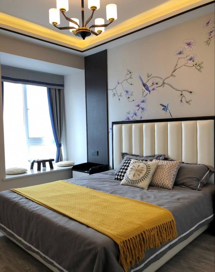 《岁月长》现代中式三室,陈巧设计-13