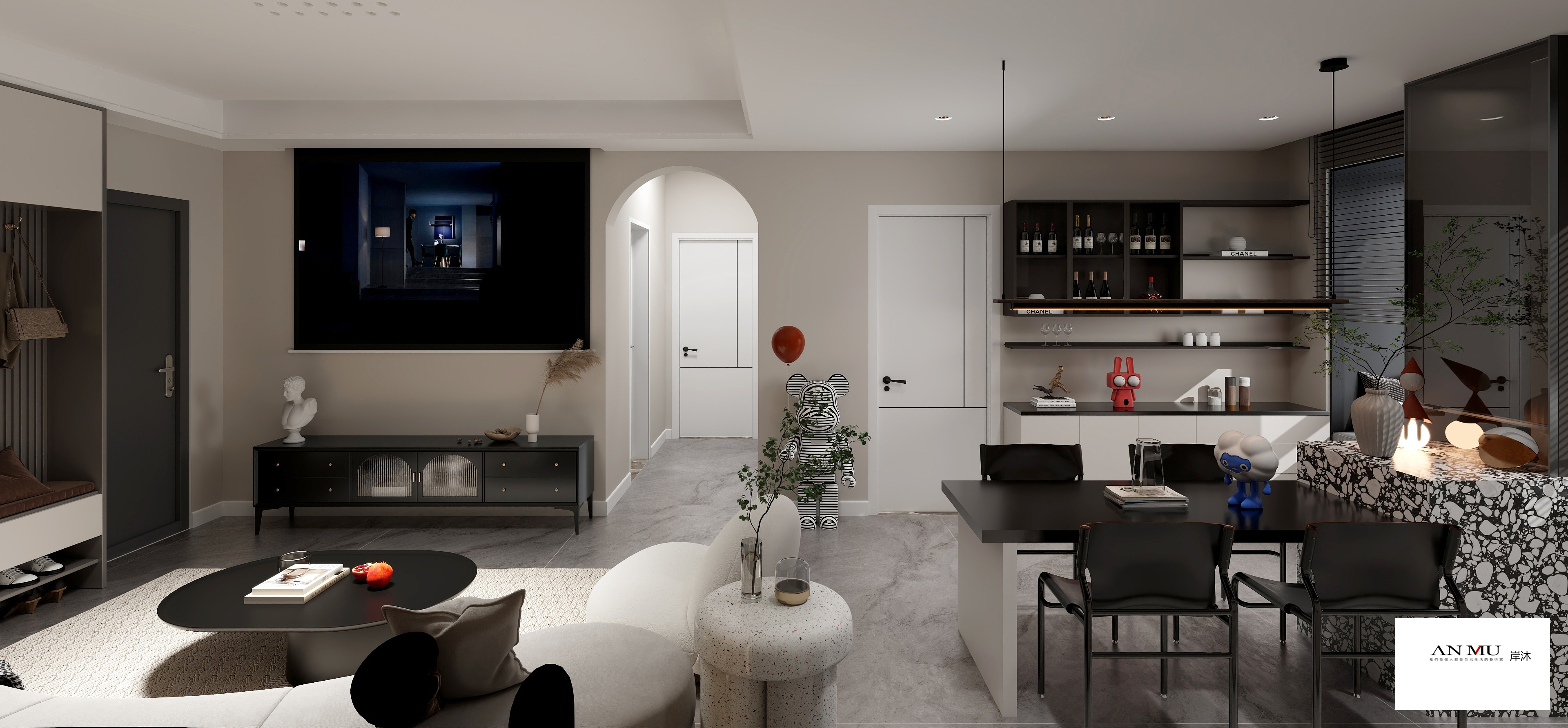 新领地 90㎡老房翻新案例丨中国太原丨岸沐空间设计工作室-15