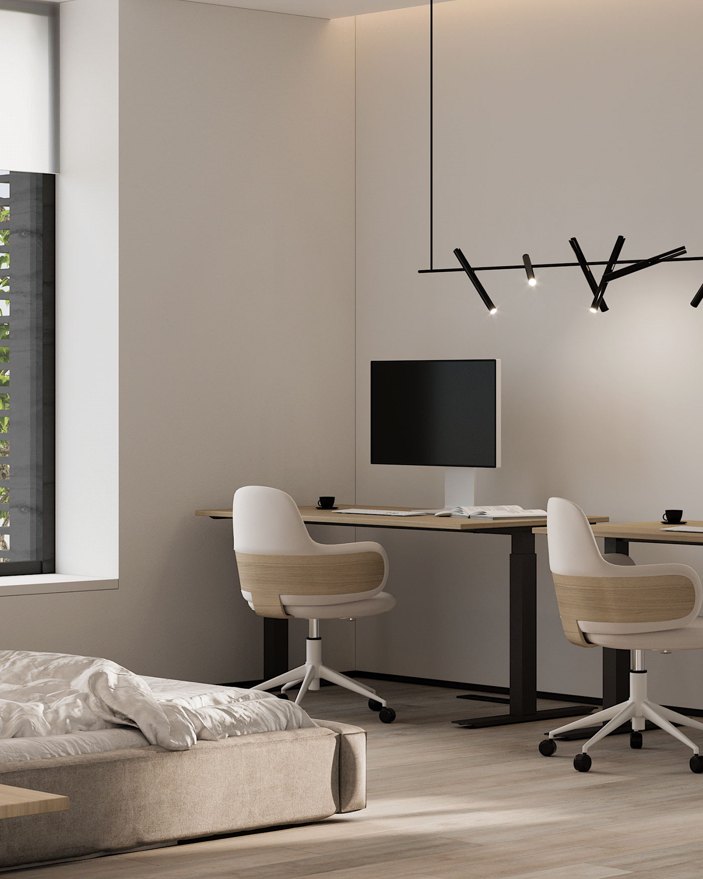 165㎡原木与灰色 打造出超精致的住宅-15