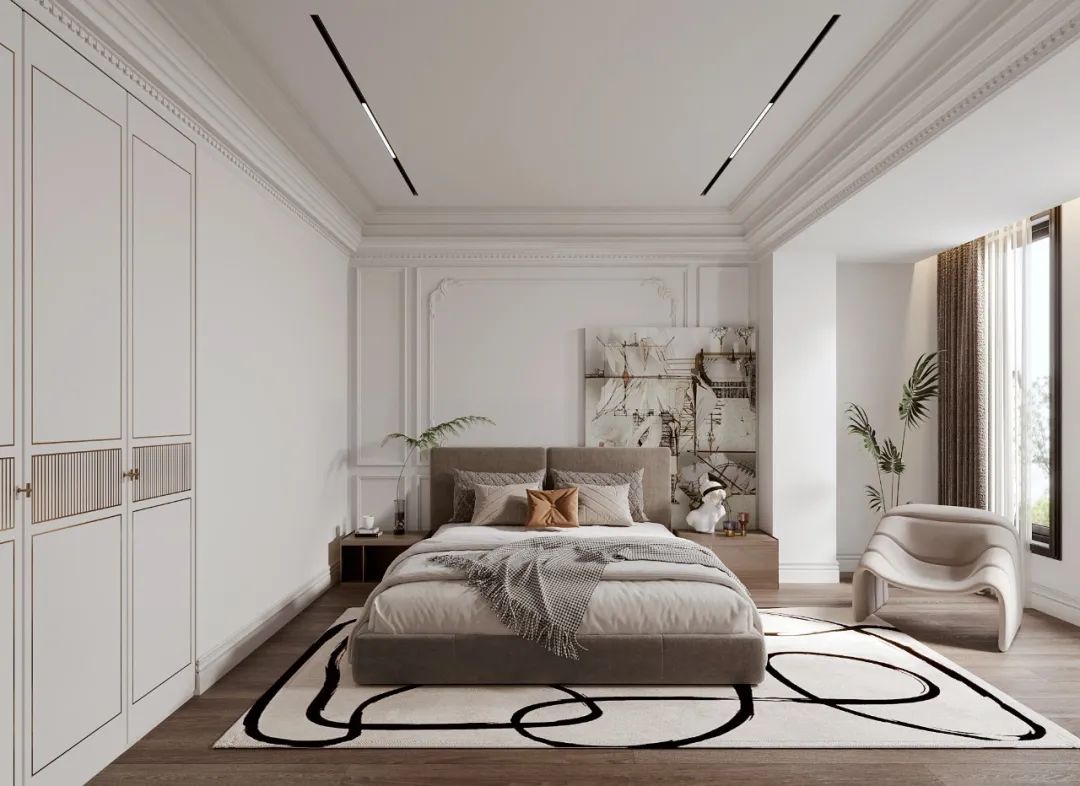 轻法式风格私宅丨中国成都丨堇尚悦设计-44