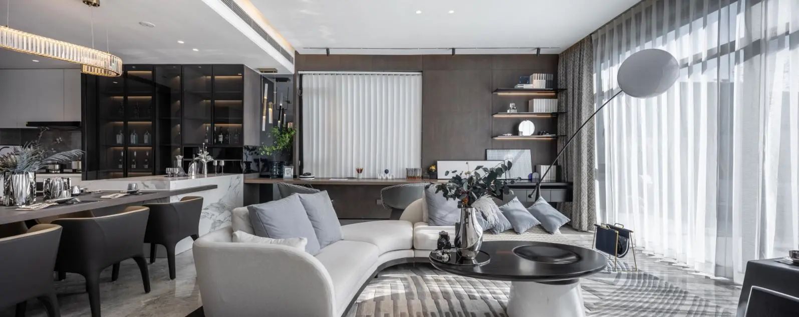 越秀岄湖郡 135 户型丨中国沈阳丨EASE 艺烁国际空间设计-3