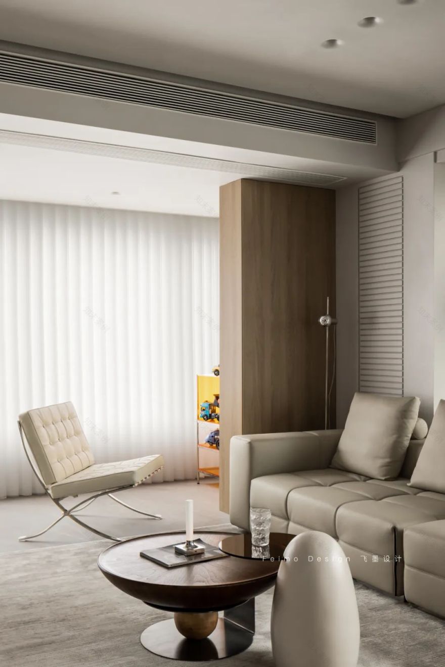 合肥 133㎡现代风家居设计丨中国合肥丨飞墨设计组-19
