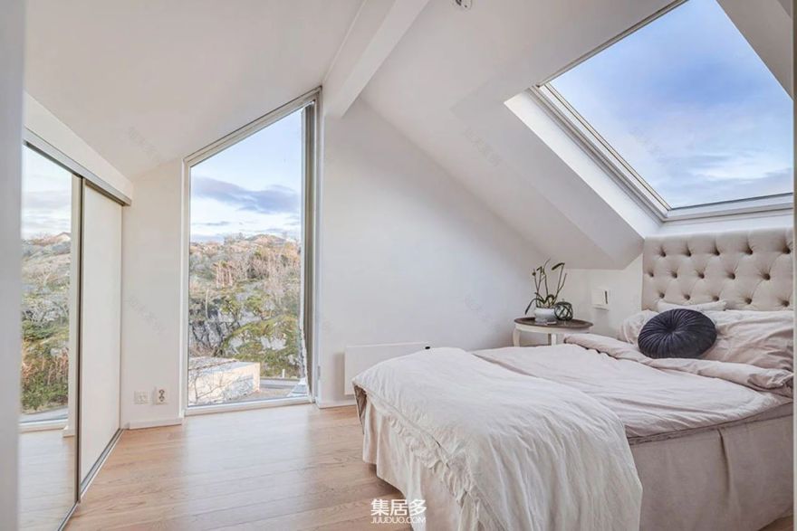 瑞典现代山地别墅-29