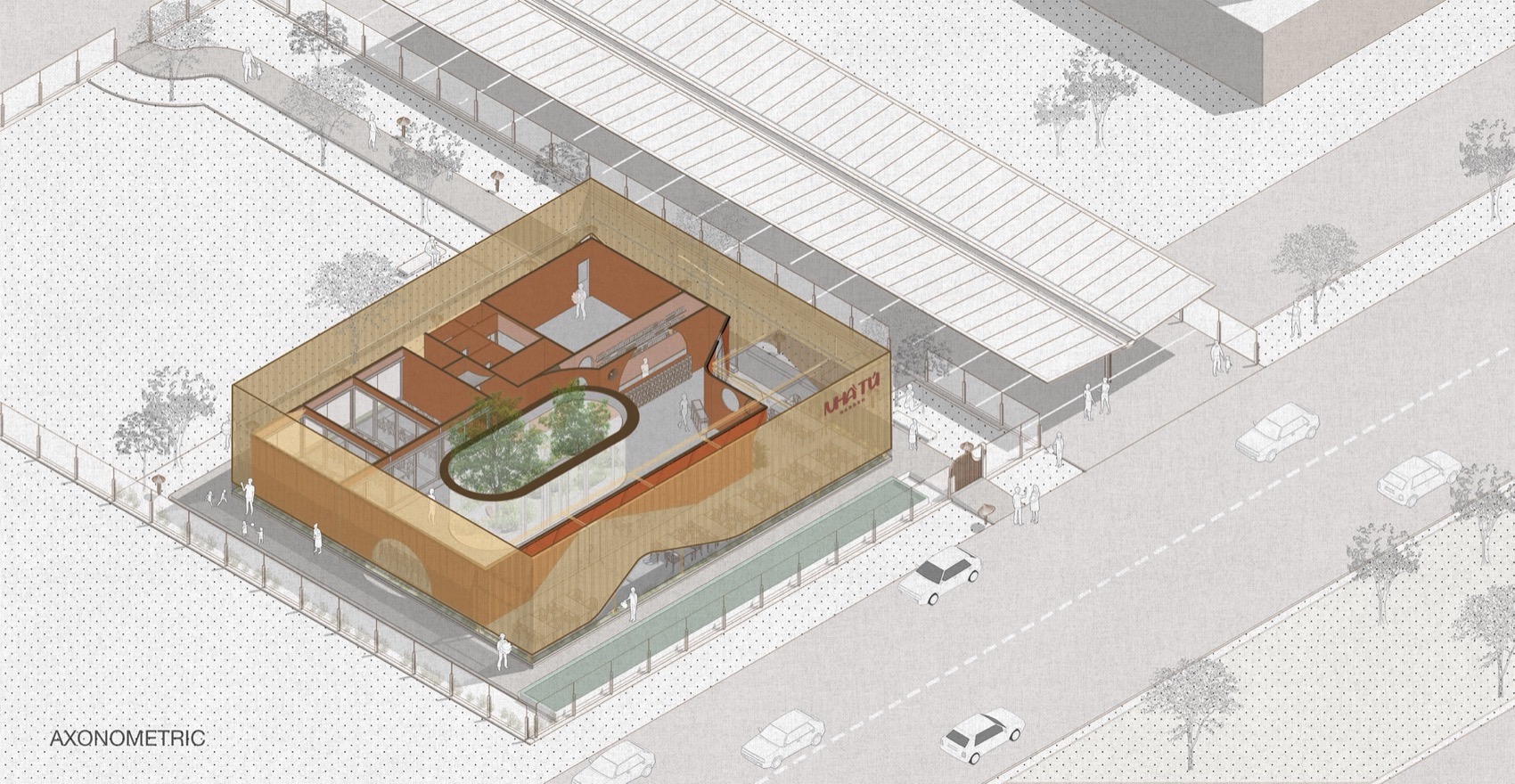 Nhà Tú花园餐厅丨越南丨Long Nguyen Design-14