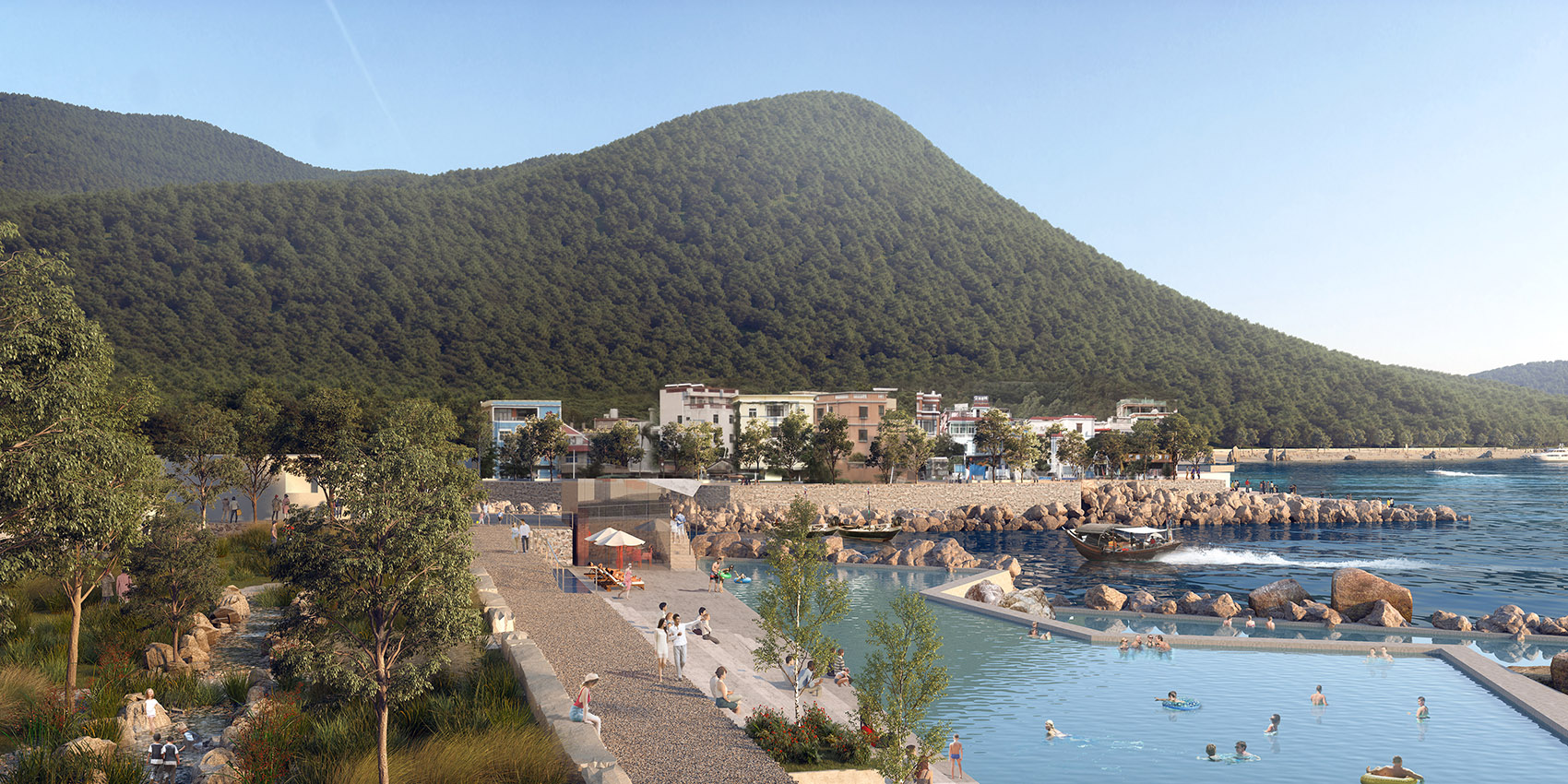 KCAP + FELIXX 赢得深圳东部海堤重建竞赛,提出“三重海岸防线战略”-20