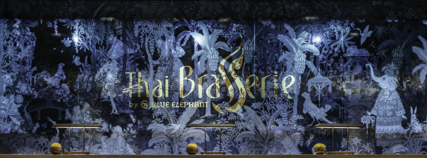 泰国 Blue Elephant 餐厅,展现品牌新概念的空间设计-28