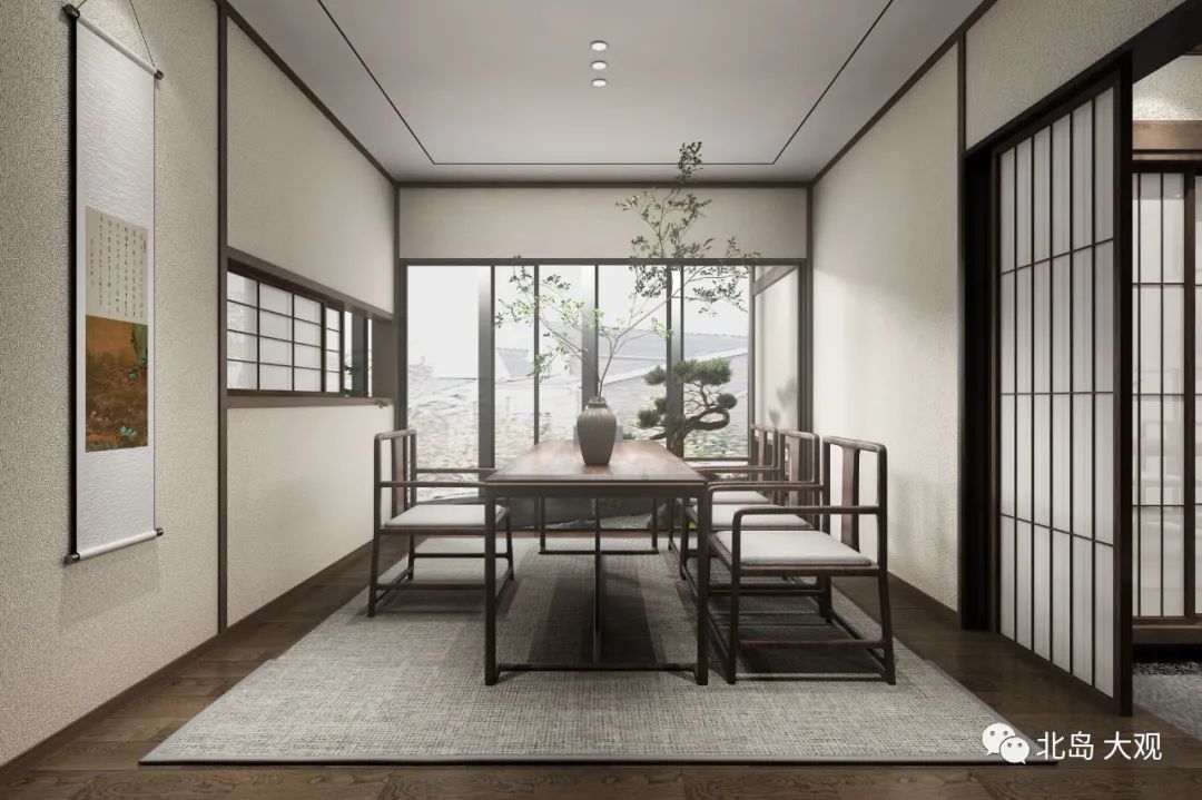佰易集团茶室设计丨中国临沂丨北岛大观设计事务所-21