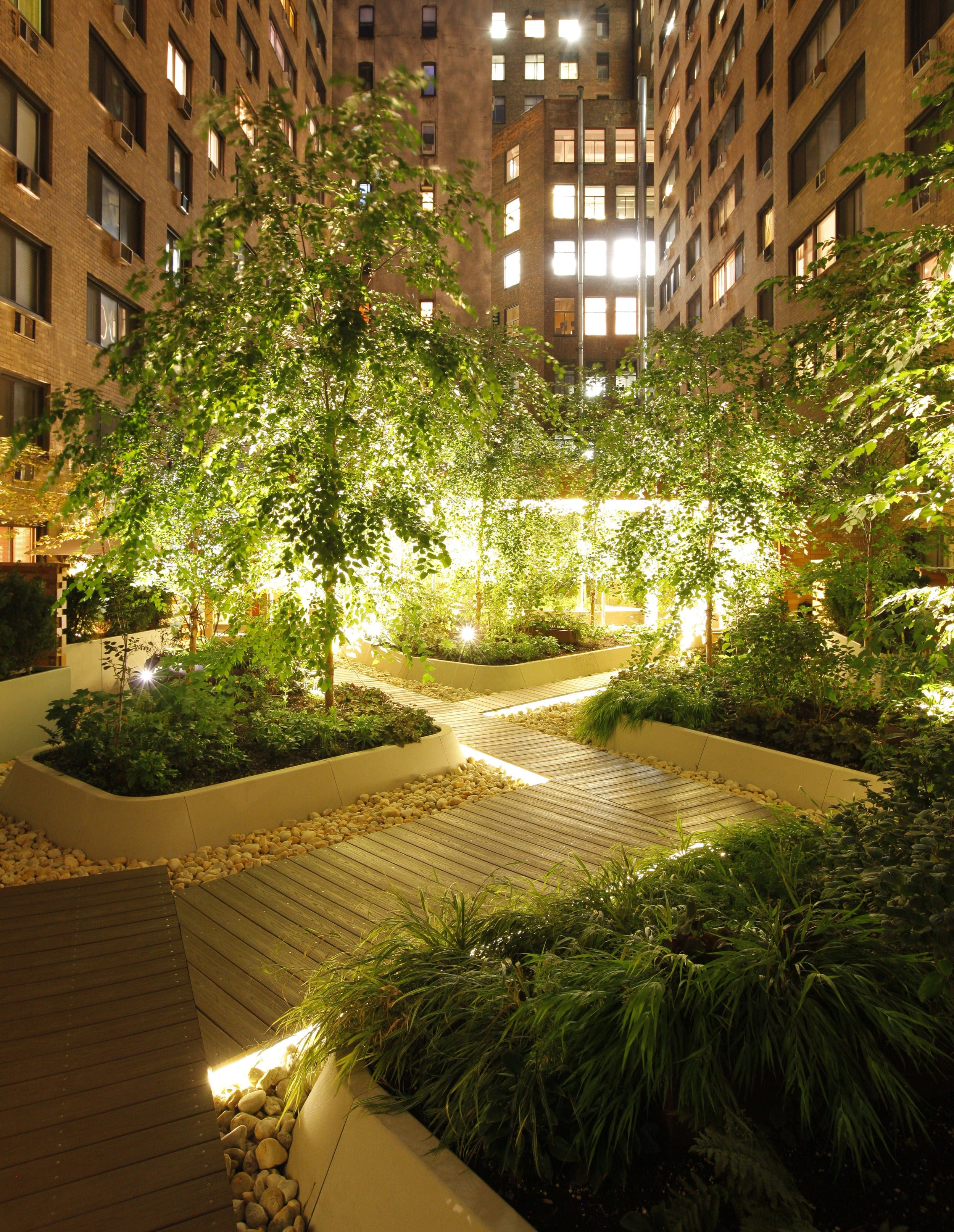曼哈顿“城市森林”庭院公寓-11