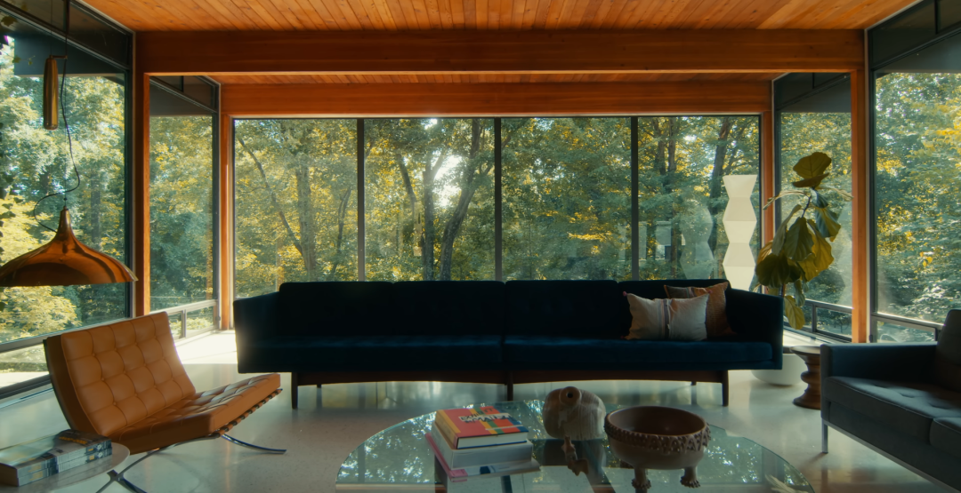 世界一隅|森林里的中世纪现代主义之家-17