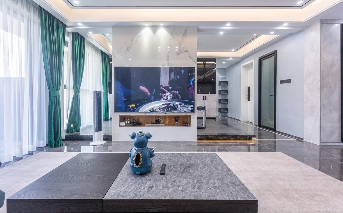 146㎡高级单身公寓 | 开放式空间与温馨家居的完美融合-11