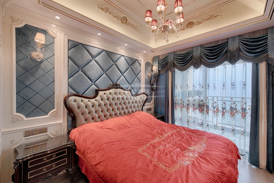 融创白象街法式风格大平层设计,展现华丽与舒适之美-18