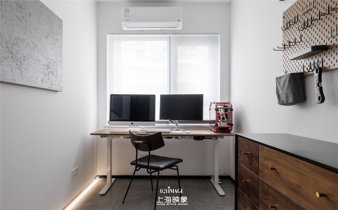 上海平层住宅设计,智能家居与空间利用的完美结合-11