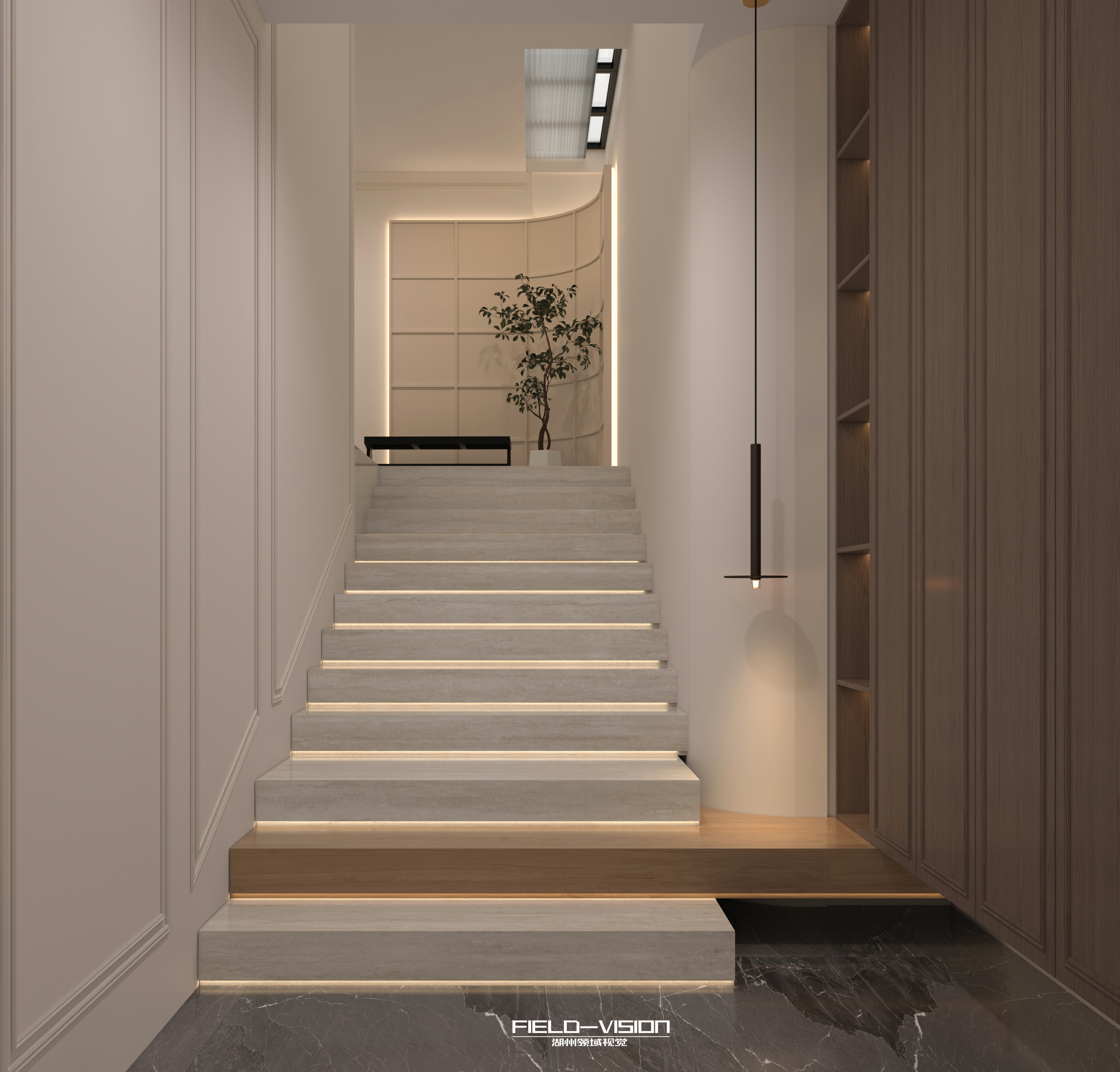 美式乡村风别墅-26