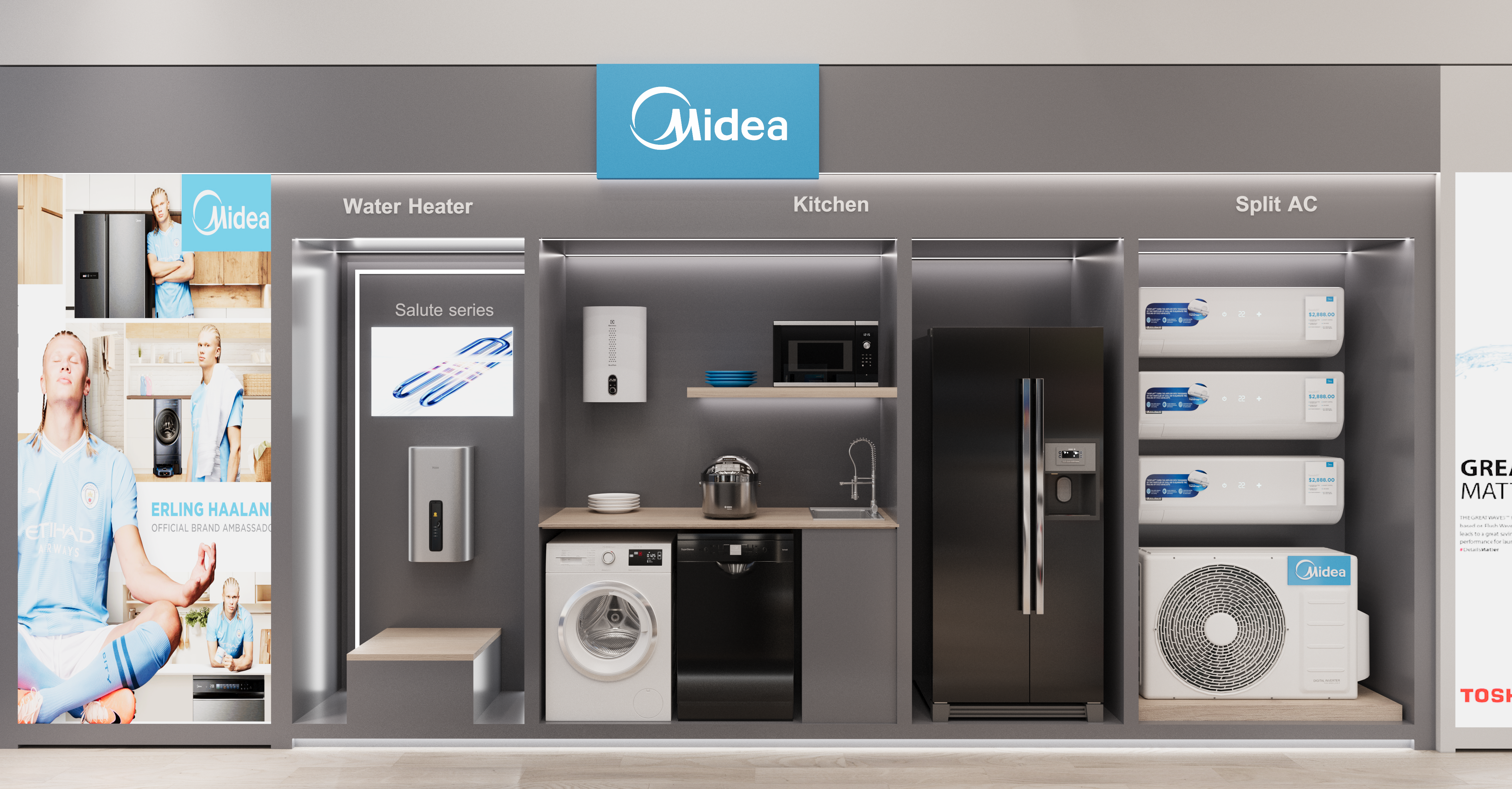 Toshiba 电器展厅-2