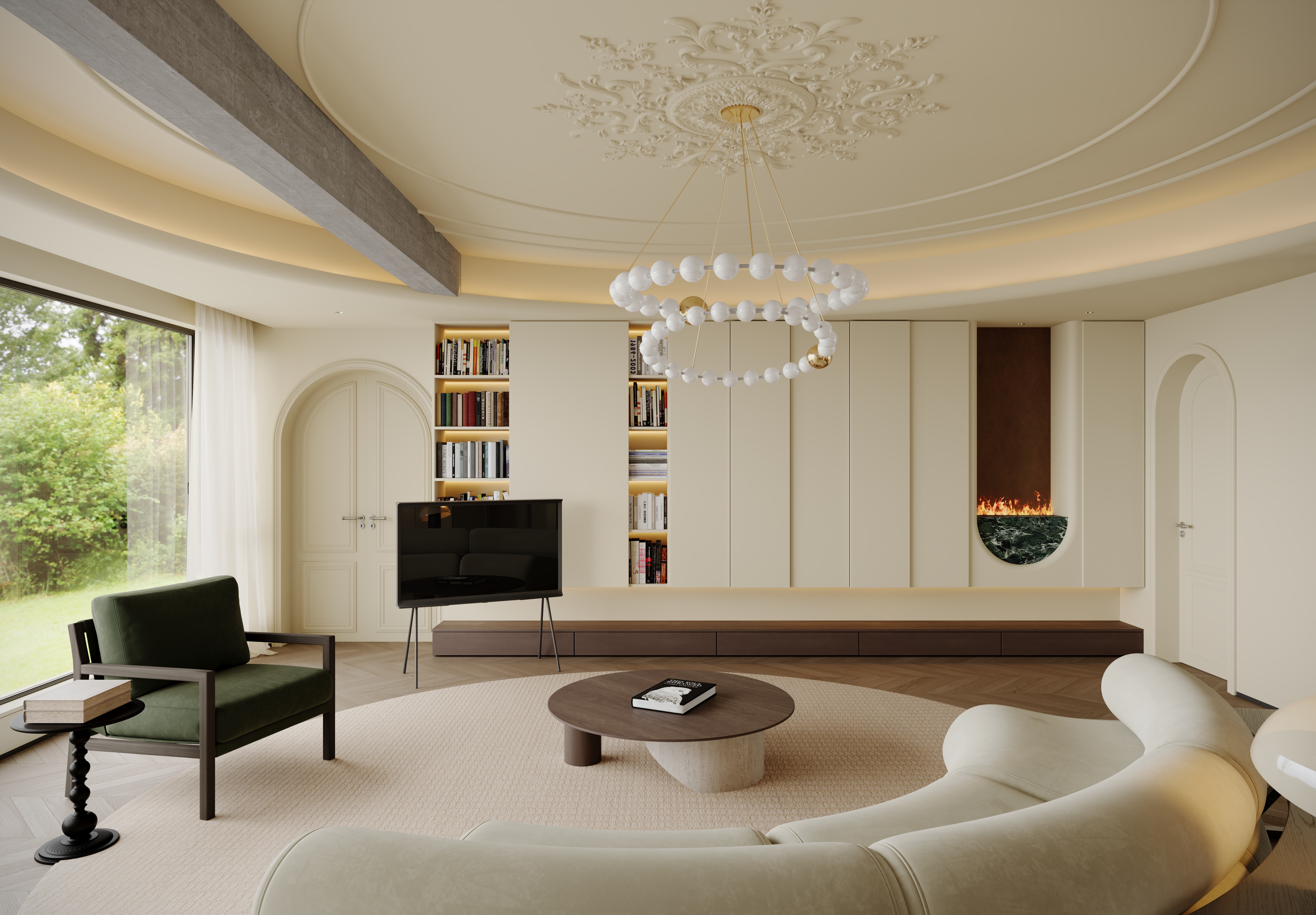 近期渲染 法式中古-3