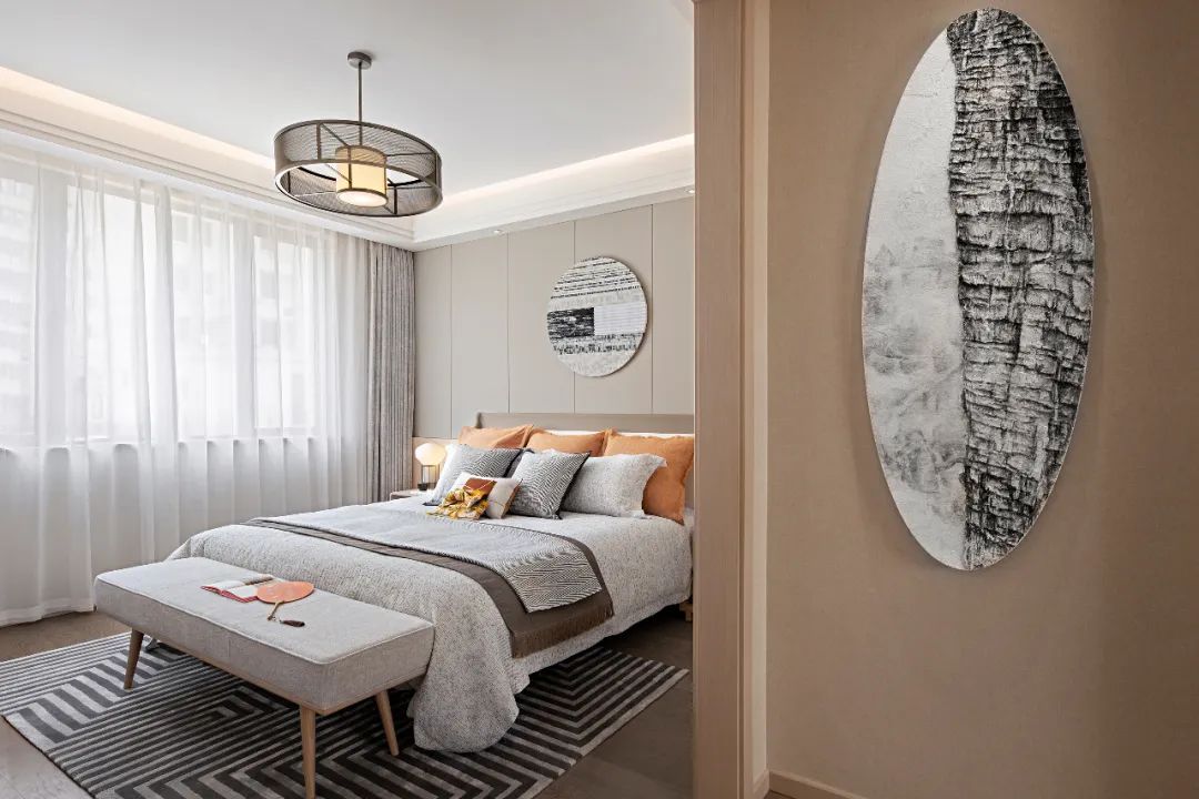 新中式家居设计 | 素雅风雅,演绎传统与现代交融之美-34