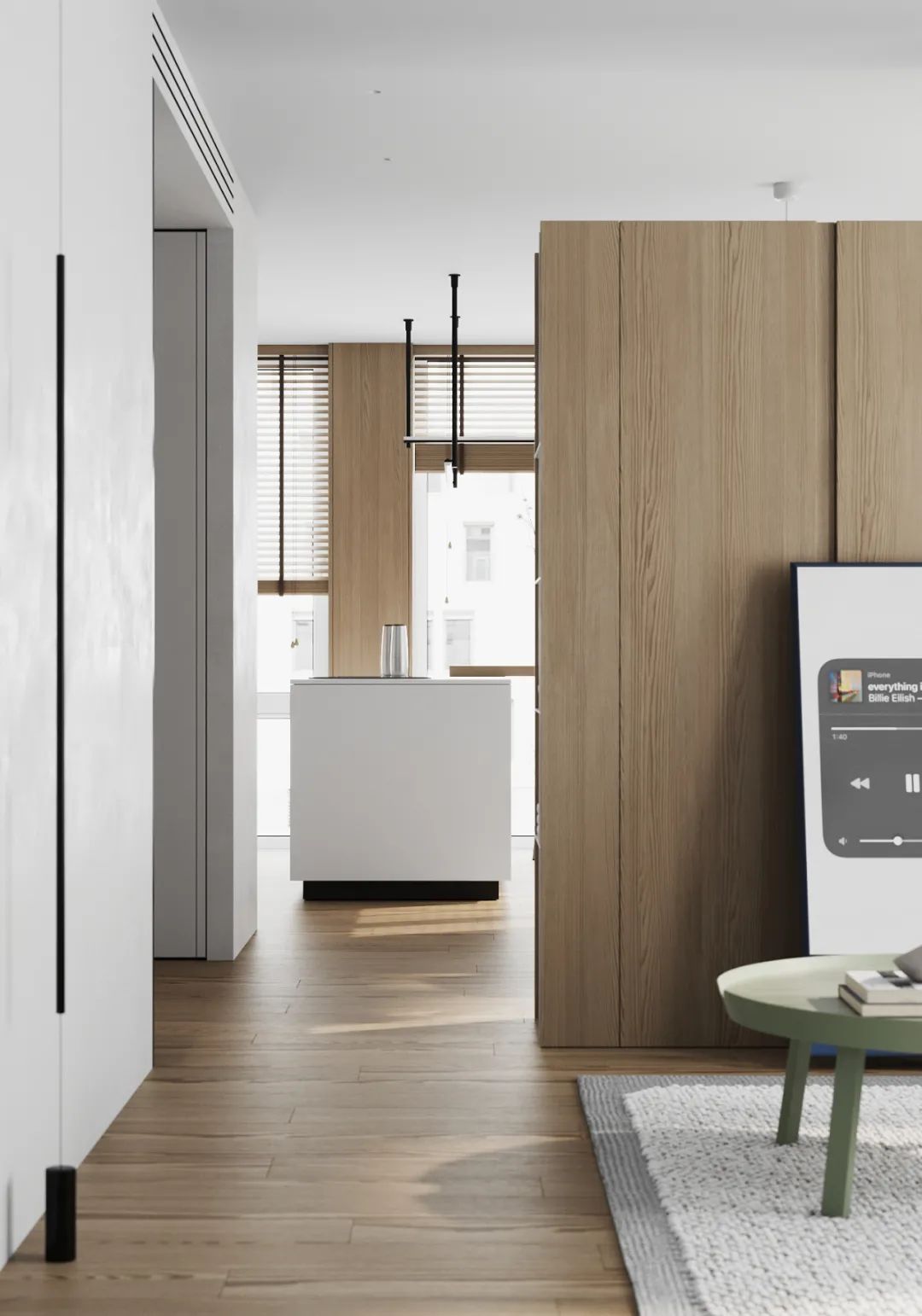 92㎡木质简约住宅丨Olga Bondar-6