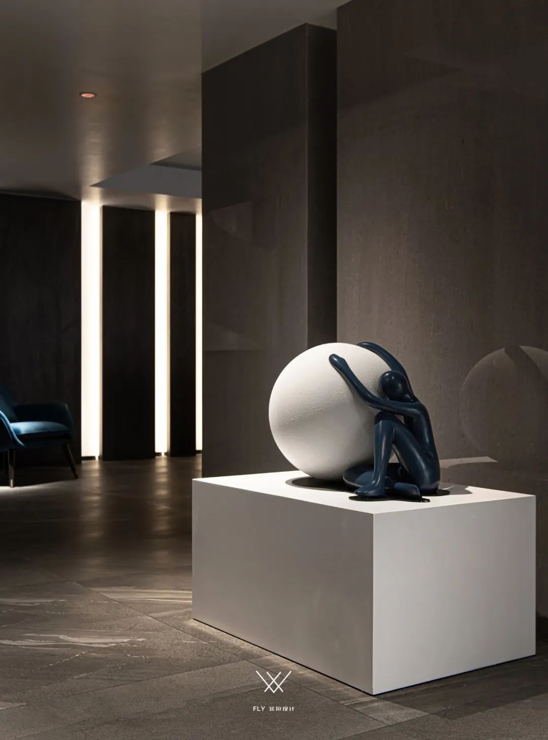 台州耀达天玺 800㎡别墅 | 深邃空间与生活美学的完美融合-5