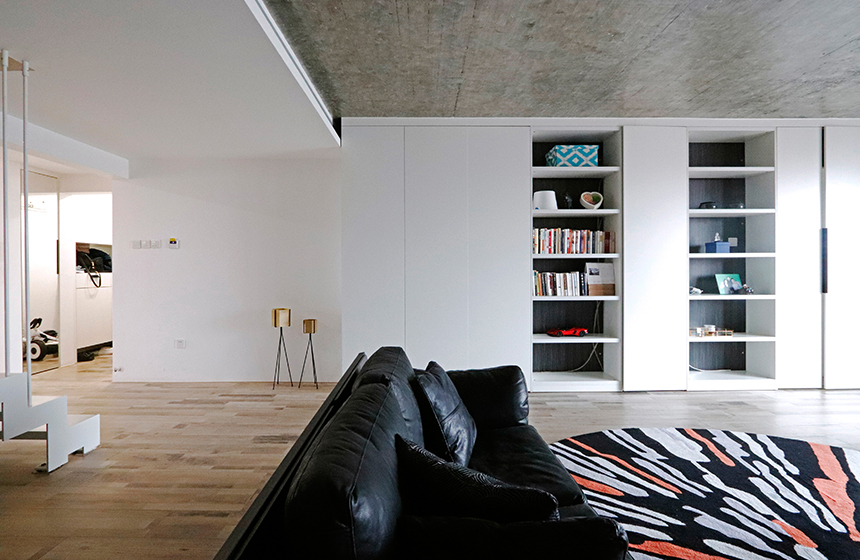 现代极简复式全屋设计丨中国北京丨鸽盟·厨卫改造家,主案杨克鹏-10