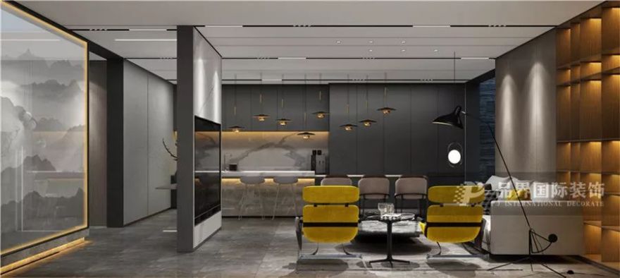 330 平金领九如意叠层现代轻奢装修,诠释品质生活-38