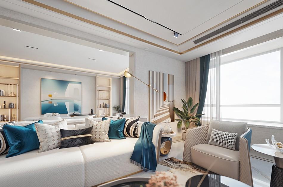 
东营东城-满足所有功能的轻奢大平层 -6