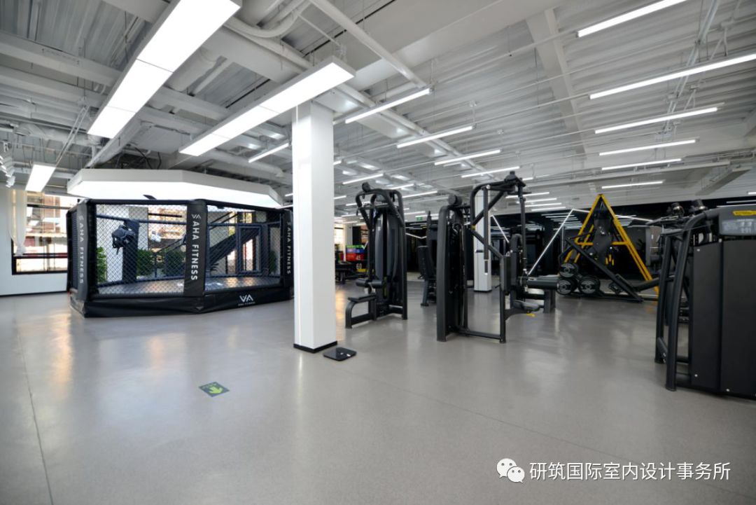 AHA 健康定制丨现代轻健身空间设计-71