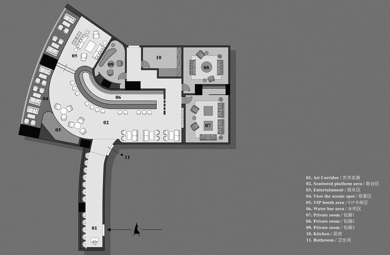 鼎点室内设计 ｜ RH  CLUB丨深圳鼎点室内设计-42