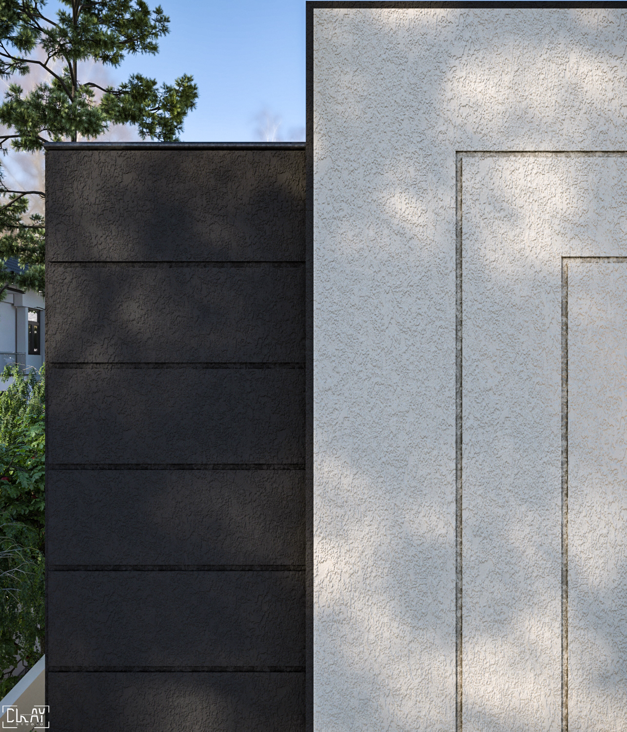 别墅正面丨沙特阿拉伯丨@clay studio-9