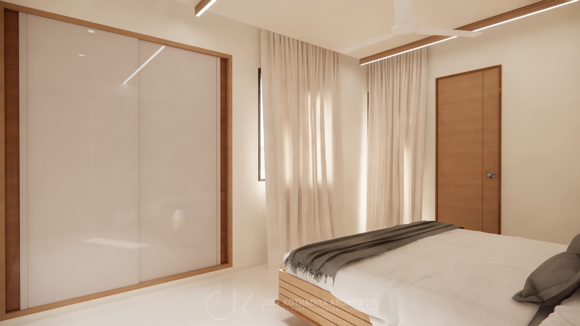 极简生活丨Jeet Kothadiya Architects-9