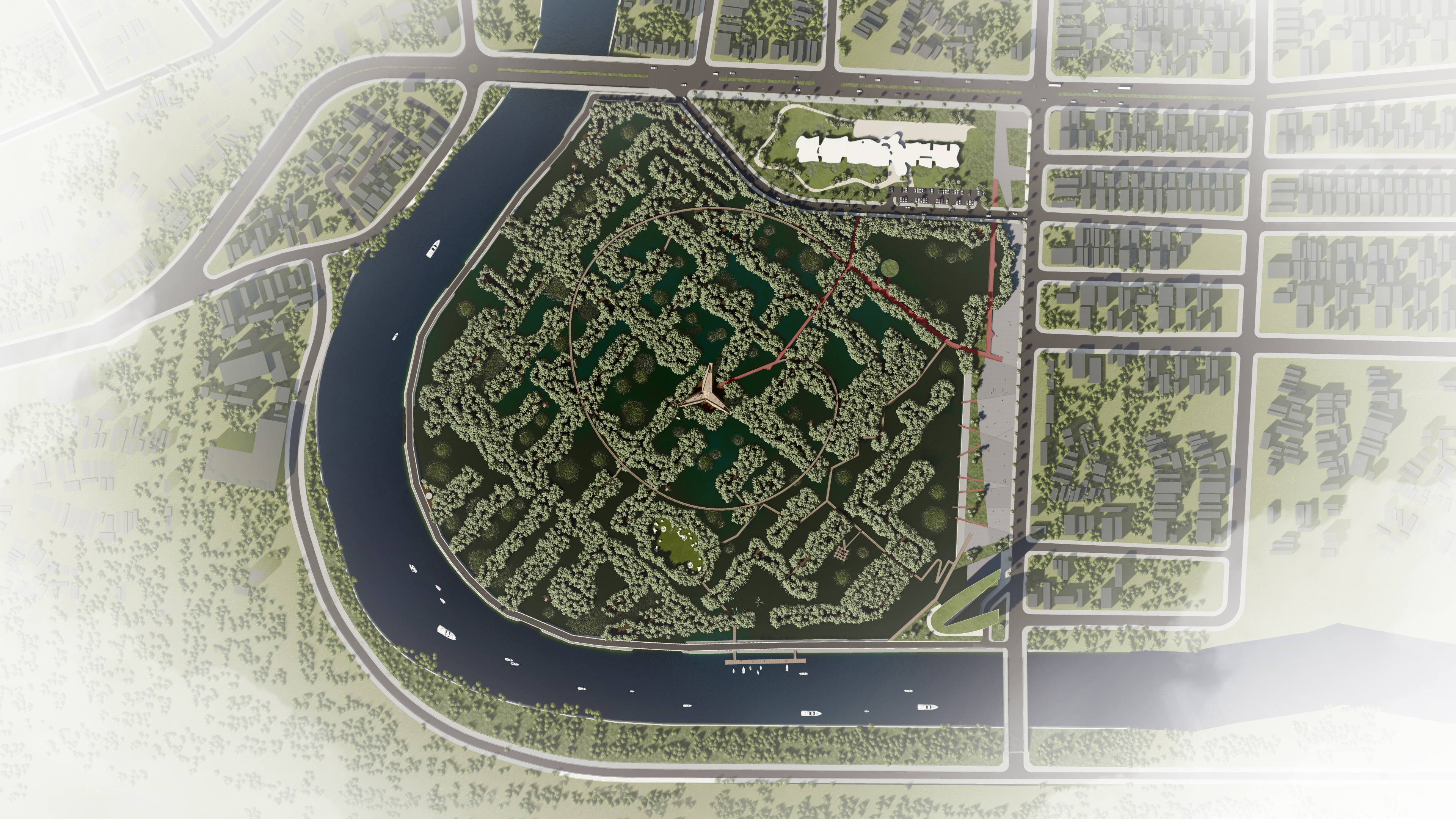 富海红树林生态公园丨越南丨INFINITIVE ARCHITECTURE-17