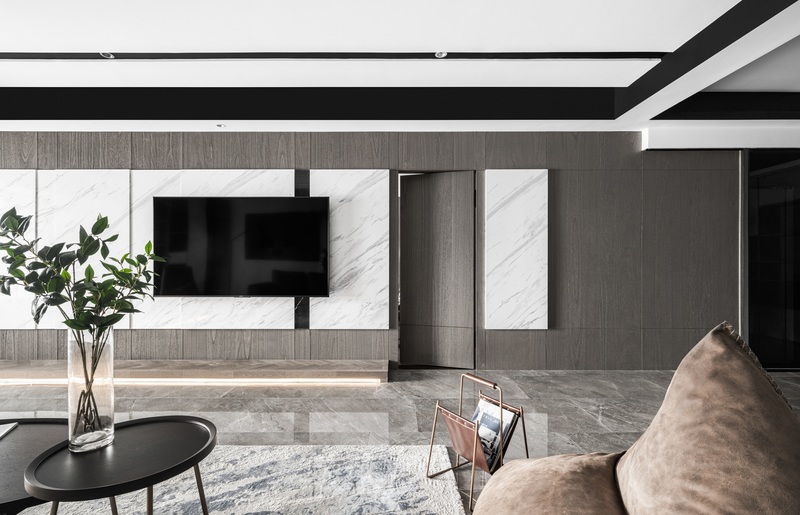 简约之韵·客厅阳台一体化设计-11