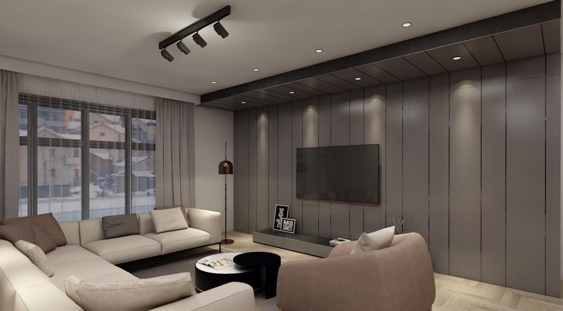 
四居室北欧风很美 -1