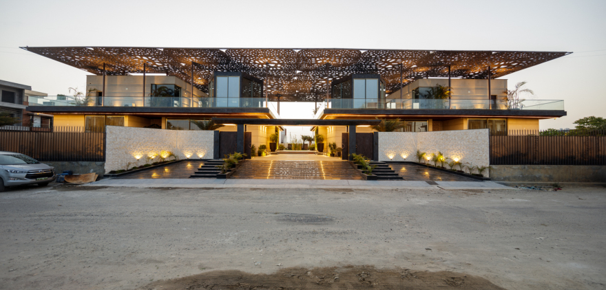 阴影下的房子丨印度丨Zero Energy Design Lab-46