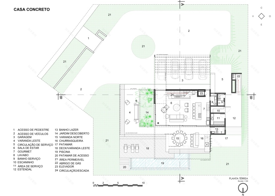 Concrete House / Costaveras Arquitetos-16