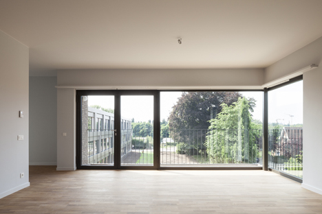 Areal Architecten's Mayerhof retirement home wraps two courtyards-14