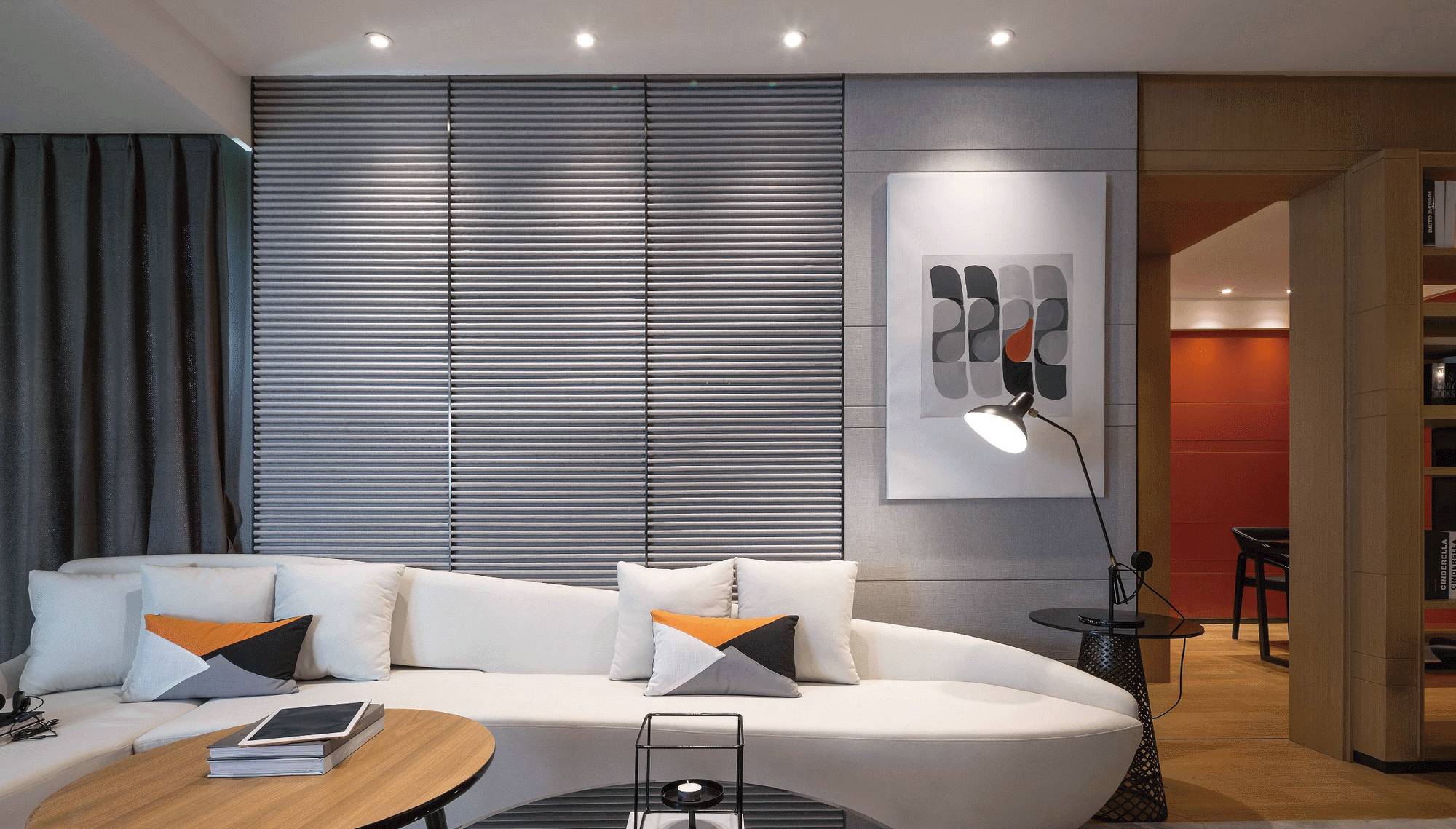 昆明东盟森林A1户型样板间设计  5+2设计-7