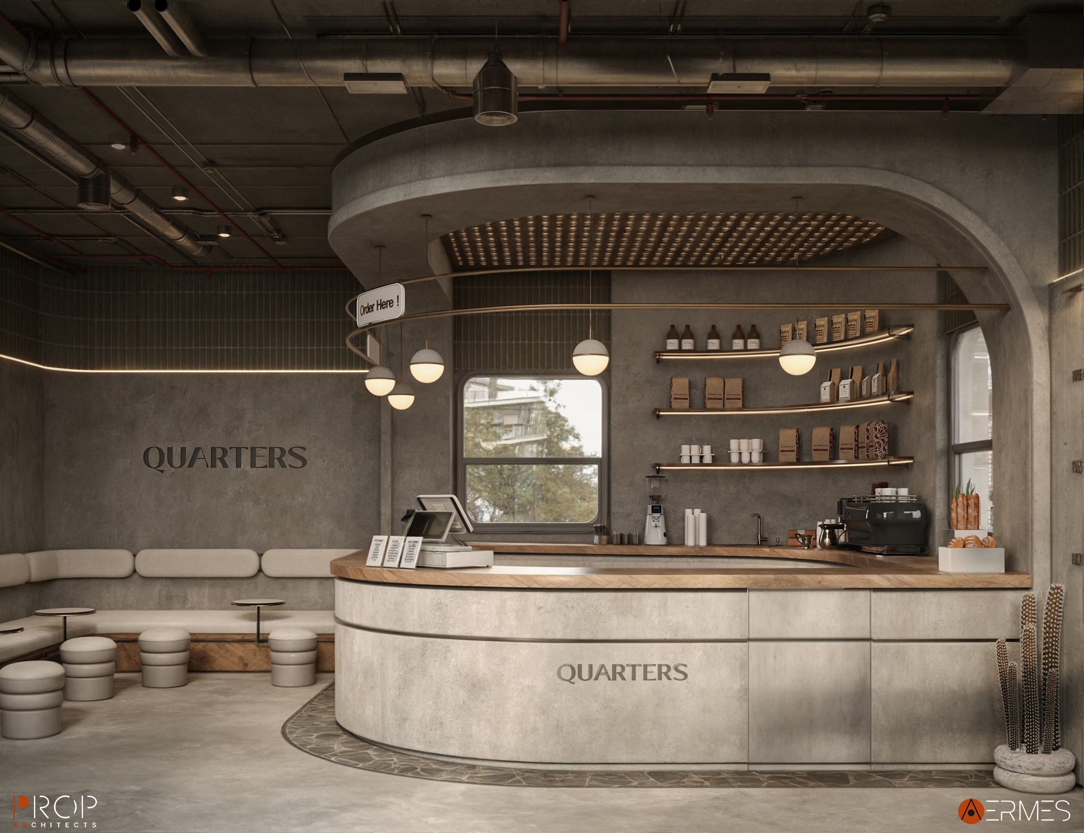 宿舍咖啡馆丨沙特阿拉伯丨PROP & AERMES ARCHITECTS-14