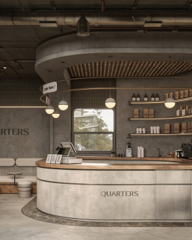 宿舍咖啡馆丨沙特阿拉伯丨PROP & AERMES ARCHITECTS