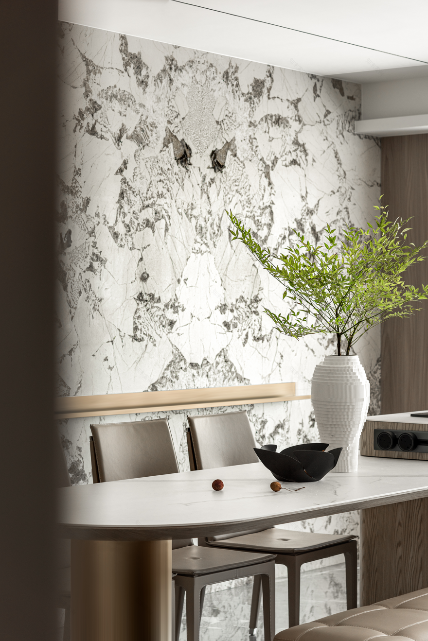 首发 . 孙谱淳|北京 358㎡ 天际大平层!【环球设计2992期】-20