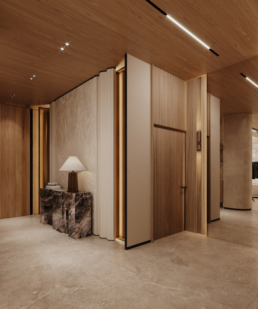 奥拉黄金·达曼市胡拜尔区
注:Al Khobar一般指沙特阿拉伯东部省最大的城市之一胡拜尔,它位于达曼市附近,在当地语境中常被提及Aura Gold这里音译成奥拉黄金,如果它是特定的专有名词,可能需要更多背景信息来确定更合适的译法 丨沙特阿拉伯丨MYS Design Haus-8