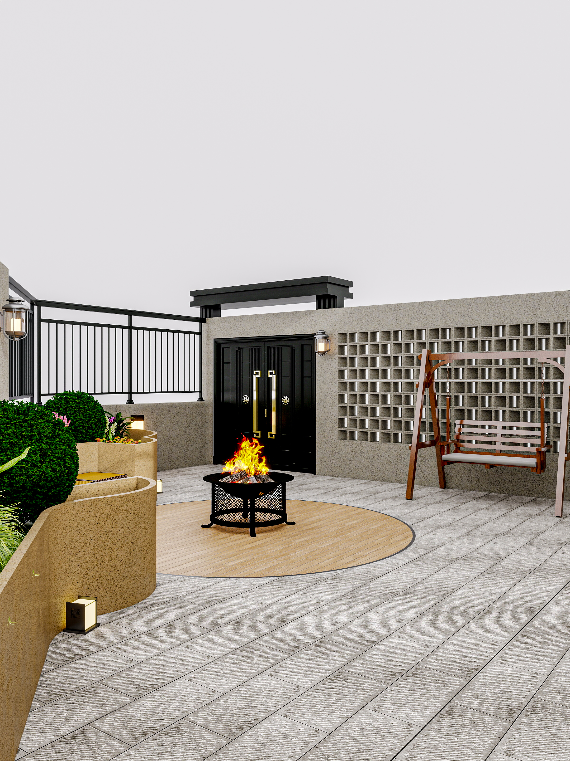 四川眉山中铁星月云湖（888平方中古风别墅）-83