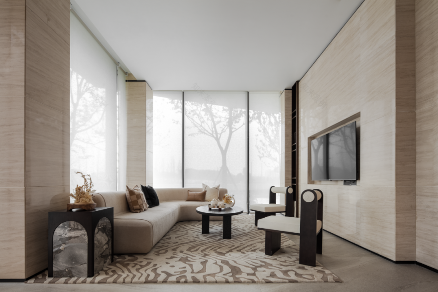 长沙五矿松雅万境销售中心丨中国长沙丨元禾大千(软装),京冶设计(硬装)-41